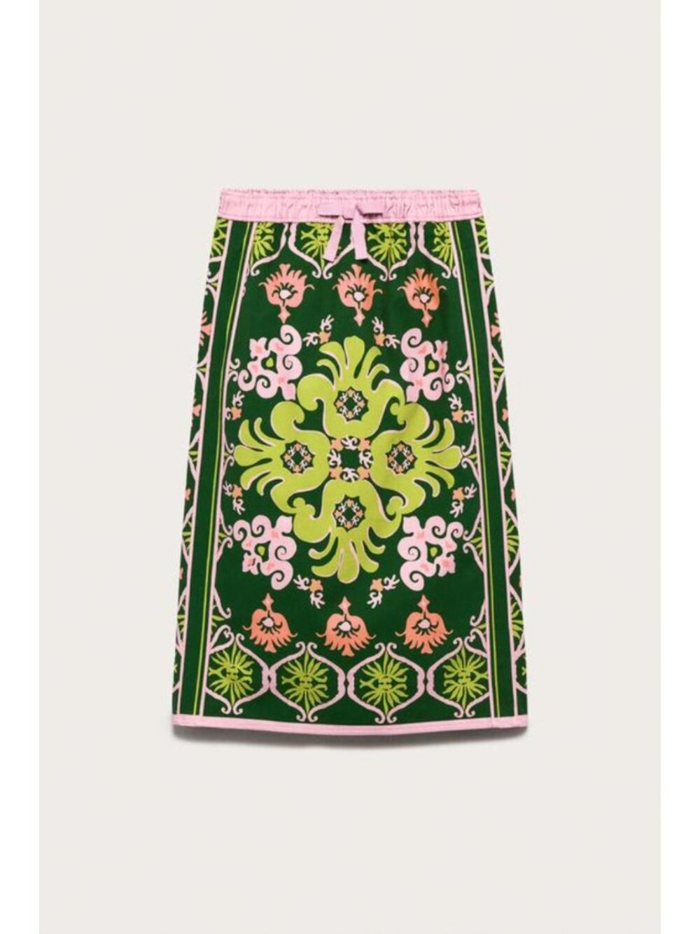 ZARA LIMITED EDITION PRINTED MIDI SKIRT 8002/800/020